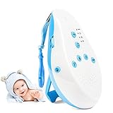 Mookis快眠グッズ 安眠グッズ 音楽 5種の癒しサウンド ホワイトノイズ 睡眠を助ける タイマー機能付 コンパクト　子供、赤ちゃんに 音楽でノイズを遮る リラックス