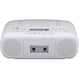 東芝(TOSHIBA) CDラジオカセットレコーダー (ホワイト) TY-CDS8(W)