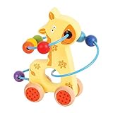 Bigjigs Toys Giraffe Push Along Bead Frame by Bigjigs Toys