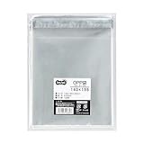 （まとめ） TANOSEE OPP袋 フタ・テープ付140×155+40mm 1パック（100枚） 〔×30セット〕