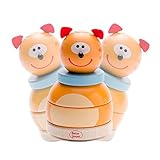 ディーマーク D-Mcark 木のおもちゃ 熊のタワーかさね 幼児の知育玩具 3歳