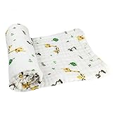 PreciousBaby 6重 ガーゼ バスタオル ガーゼケット ベビーバスタオル ドラーケット ベビーブランケット 天然100％有機コットン ベビー タオルケット ベビー 赤ちゃん 出産祝い