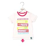 MONICA BABY BLUE キッズ Tシャツ ストリート スカル ストリートTEE 80cm サイズ オフホワイト コットン 2111504002