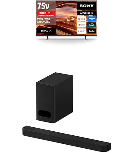 Amazon | 【セット買い】ソニー(SONY) テレビ 65インチ 液晶 4K