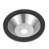 KKmoon 100x20x10x5mm 研削砥石 樹脂砥石 一般包丁研ぎ専用 仕上げ 中砥石 100mm