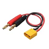 4mm banana head turn xt60 male connector wire silicone wire