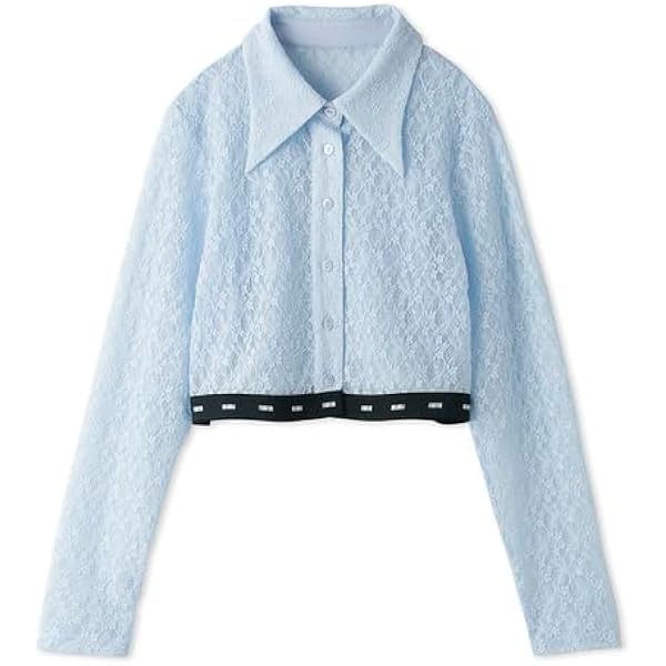 Amazon.co.jp: [ミースロエ] sustainableフリルデザインとろみ