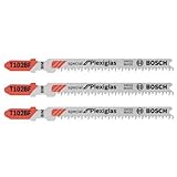 Bosch T102BF 3-5/8-Inch X 13-Tpi, T-Shank Clean-Cut for Plexiglas Jigsaw Blade, 3-Pack [並行輸入品]