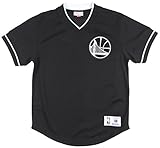 Golden State Warriors Nba Mitchell & NessメンズメッシュVネックジャージーブラック M ブラック