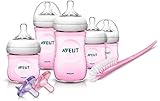Philips AVENT フィリップス アヴェント Natural  乳幼児スターターセット (ピンク) 【並行輸入品】