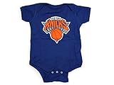 【ノーブランド品】【子供用】OUTER STUFF NBA 【NEWBORN & INFRANT PRIMARY LOGO BABYSUIT】 (NY ニックス-NY KNICKS-)