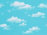 サンゲツ 壁紙44m ナチュラル 幾何学 ブルー イラスト・アート RE-2779