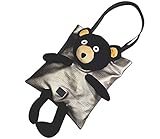 ガラ－ボ (GALARVO) くまさんバッグ テディベア バッグ バック かばん 鞄 トートバッグ マザーズバッグ A4 通勤 通学 プレゼント (ダークグレー)
