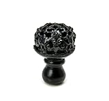 Carpe Diem Hardware 138-2 Juliane Grace Knob, 1-1/4-Inch, Jet by Carpe Diem Hardware