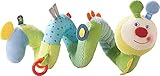HABA Spring Worm Activity Spiral Car Seat & Crib Toy [並行輸入品]
