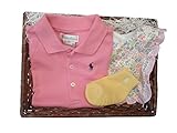 ラルフローレンの子供服　POLO　RALPHLAUREN　ベビー　出産お祝いセット　女の子　７５ｃｍ　６ヶ月～９ヶ月用 [並行輸入品]