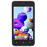 Reno4 Ultraロック解除スマートフォン、5インチHDスクリーンフェイスアンロック携帯電話、2G RAM 16GB ROM、デュアルSIMカード3G携帯電話、5MP 8MPデュアルカメラ、WiFi、BT、イヤホン (赤)