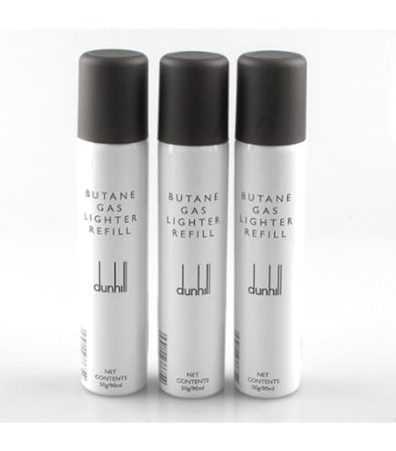 Amazon.co.jp: Dunhill ダンヒル ガスボンベ ブタンガス 純正 リフィル