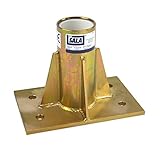 3M DBI-SALA Advanced 8512831 Davit Component, Center Mount Sleeve Davit Base, Zinc Plated, for Advan