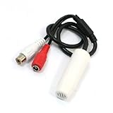 uxcell DC 6V-12V 12mA 高感度　記録　接続　音声モニター　オーディオ