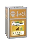 和信化学工業 ガードラックアクア プロ仕様の水性屋外木部用塗料 1回塗・高着色・塗替最適 ホワイト 14kg