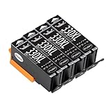 【unique-ink】BCI-330/331XL 互換インクカートリッジキャノン Canon用 インク 330/331 4セット【 BCI-330XL BK×4】 大容量/個包装 対応機種:Canon PIXUS TS8530 TS8630 プリンター