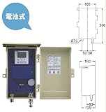 ［502-317］カクダイ［KAKUDAI］壁面取付型潅水コンピューター［ボックスタイプ］