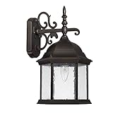 Capital照明メインストリート-軽量アウトドア壁ランタン 9833OB