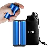 ONO Roller - ハンドヘルドフィジェットトイ 大人用 | ストレス、不安、緊張を和らげる | 集中力、明瞭さを促進 | コンパクトでポータブルなデザイン (フルサイズ/アルミニウム、サファイア)