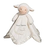 Personalized god blessホワイトLamb Lil Snuggler Blanky For Baby Boyまたは赤ちゃん女の子Blanket – 21インチ