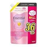 エッセンシャル ふんわりうるツヤ シャンプー つめかえ用 超特大 1080ml