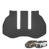 新型 アルファード ヴェルファイア 40系 トランクマット Alphard VELLFIRE 40 2023年6月～現行 3D立体カーマット TPE素材 防水 滑り防止 耐汚れ 取付簡単 カスタムパーツ 車種専用設計 (ラゲッジマット 1PCS)) [並行輸入品]