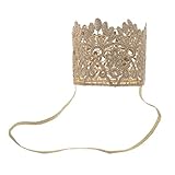 B Blesiya パーティー ヘッドバンド 帽子　王冠　かぎ針編み レース 赤ちゃん 女の子 幼児 ヘアアクセサリー