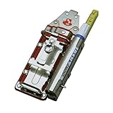 MIKI TEKKINMAN テッキンマン SPH収納ケース SPH1U-RE レッド ハッカー、カッター、折尺、チョーク 4連 ハッカーケース 三冨D
