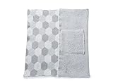 【メッセージカード付】 ベアフットドリームス ブランケット CozyChic Tri-Color Pillow Blanket ベビーブランケット 出産祝い ひざ掛け ベビー ひざかけ ギフト対応 （