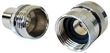 Water Right Solid Brass Quick Connect Hose Set, Chrome Plated [並行輸入品]