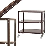 スマートラック NSTRK-137 幅60×奥行45×高さ64.5cm 3段 ブラウン 80㎏/全