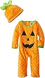 Mud Pie unisex-baby新生児Pumpkin One Piece and帽子 US サイズ: S カラー: オレンジ