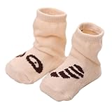 ノンスリップ新生児幼児靴下3脚暖かいノンスキッドストッキング赤ちゃんの誕生日の贈り物-A09