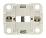 Leviton 26719-400 Compact Fluorescent Lampholder, White by Leviton