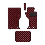 Hotfield マツダ 互換品 ロードスター ロードスターRF ND系 フロアマット/チェックレッド