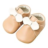 NONO(ノノ) ファーストシューズ ベビーシューズ 1歳/1歳半 男の子/女の子 リボン/Pink 12.5cm