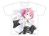 Re: ゼロから始める異世界生活 ラムのフルグラフィックTシャツ Lサイズ