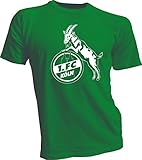 1。FC KolnドイツブンデスリーガサッカーUEFA Tシャツグリーン3 x l