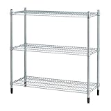 IKEA(イケア) OMAR 92x92x36 cm 00167207 シェルフユニット、亜鉛メッキ