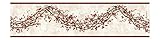 York Wallcoverings HK4619BDSMP Best Of Country Rose Hip Garland 8-Inch x 10-Inch Wallpaper Border Me