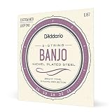 D'Addario ダダリオ バンジョー弦 ニッケル Custom Medium 5弦 .011-.022 EJ57 【国内正規品】