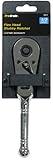 Pro-Grade 14013 1/2-Inch Drive with 6-Inch Flex Head Stubby Ratchet by Pro-Grade