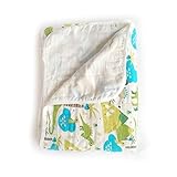 Baby 2-Layer Muslin Swaddle Blanket 39x59 100% Cotton Soft Unisex for Boys or Girls Nursing Receivin