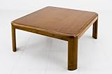 入荷しました！【送料無料】 継脚式家具調コタツ　国内ヒター　80幅　80×80（ブラウン/ナチュラル）MYK-80　BR/NA